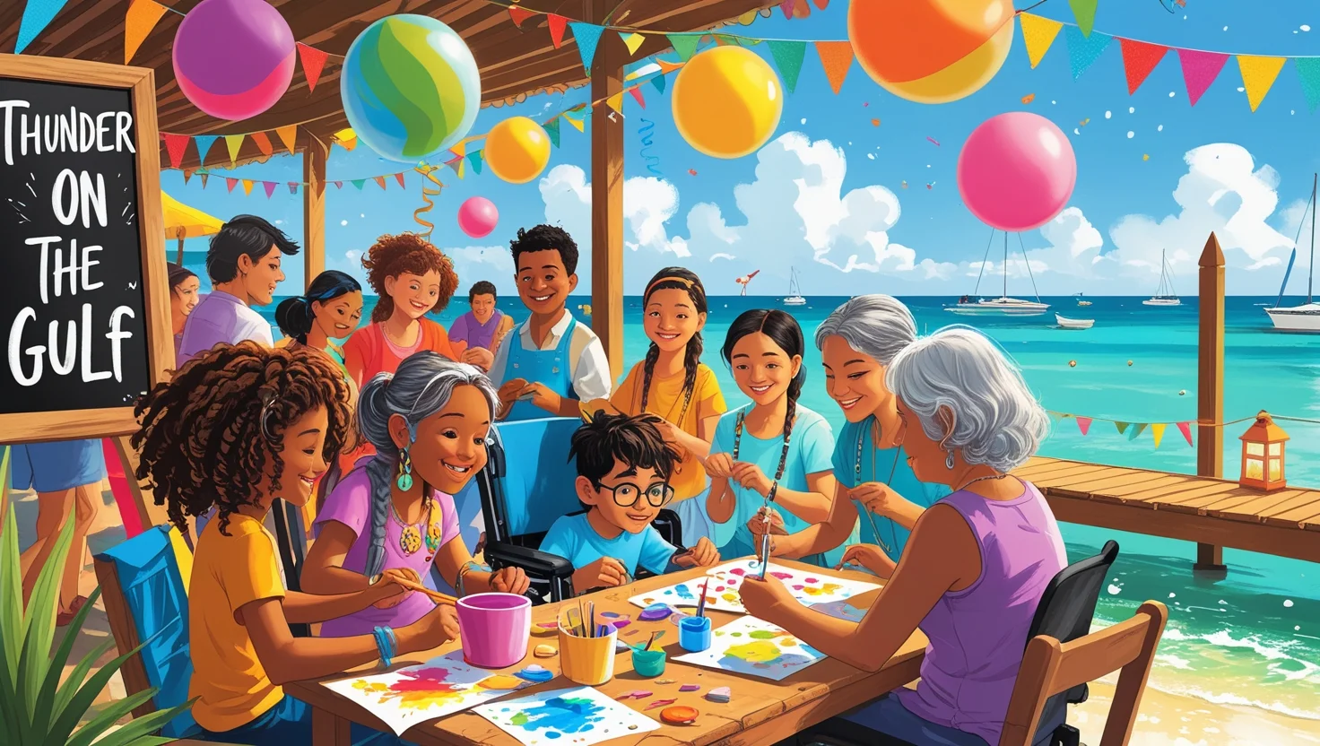 Fun Crafts at Thunder on the gulf | Embracing Coastal Creativity